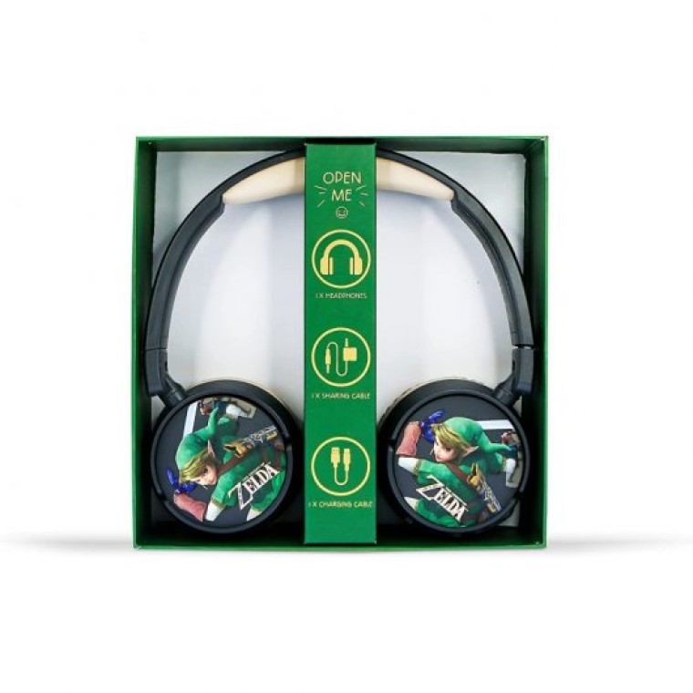 OTL Technologies The Legend Of Zelda Auriculares Infantiles Inalámbricos Plegables