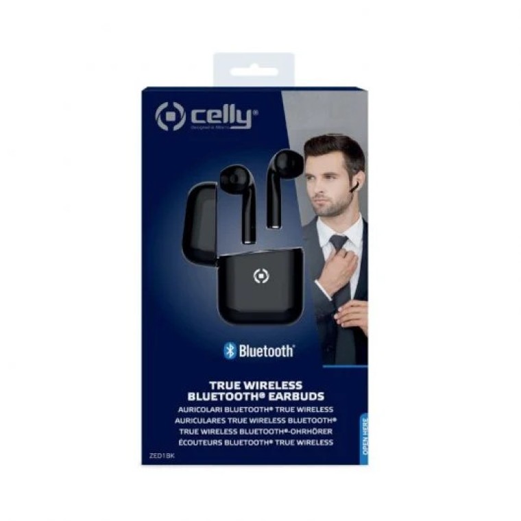 Celly Zed 1 Auriculares Bluetooth Negros