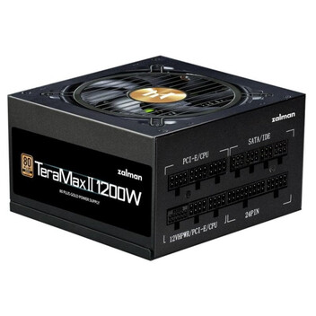 Fuente Alimentación Zalman 1200W 80 Plus Gold Eficiencia Alta TeraMax TMX2 Mo