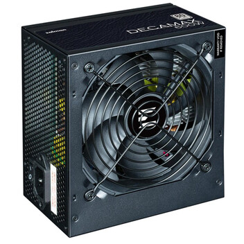 Fuente Alimentación Zalman 600W Certificación 80 PLUS DecaMax Ventilador 120m
