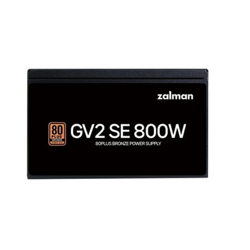 Fuente Alimentación Zalman 800W 80 PLUS Bronze GV2SE Ventilador 12 cm ATX Neg