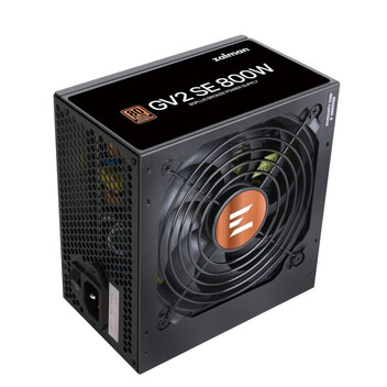 Fuente Alimentación Zalman 800W 80 PLUS Bronze GV2SE Ventilador 12 cm ATX Neg