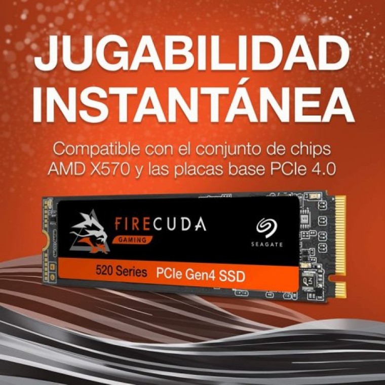 Seagate FireCuda 520 SSD 1TB M.2 PCIe 4.0 3D TLC NVMe