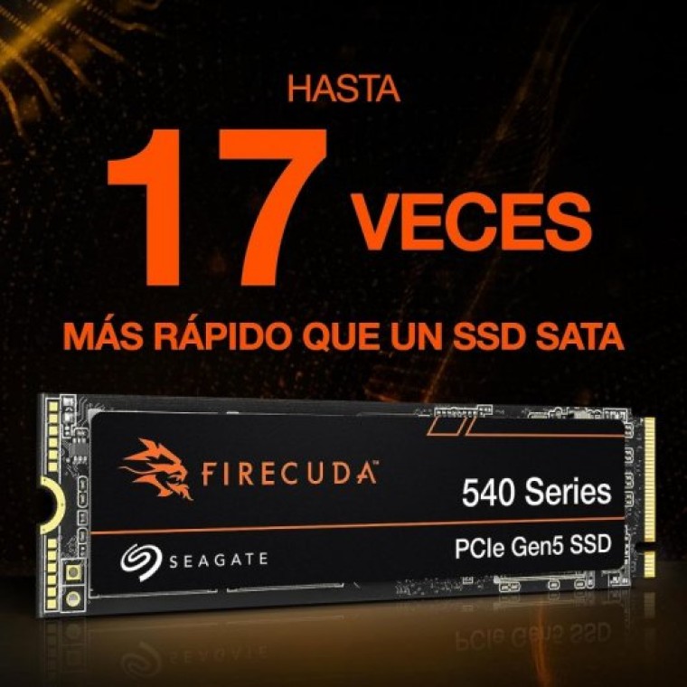 Seagate FireCuda 540 1TB SSD M.2 2280 PCIe Gen 5