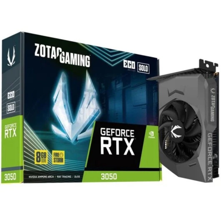 Zotac Gaming GeForce RTX 3050 ECO SOLO 8GB GDDR6