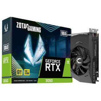 Tarjeta Gráfica Zotac Gaming GeForce RTX 3050 Solo 6GB GDDR6