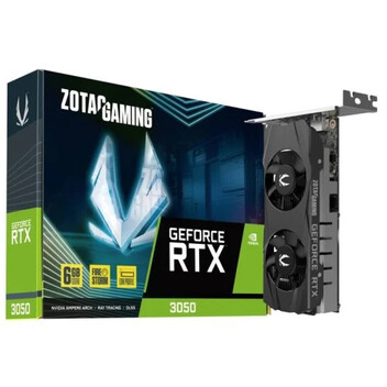 Tarjeta Gráfica Zotac GAMING GeForce RTX 3050 LP 6GB GDDR6