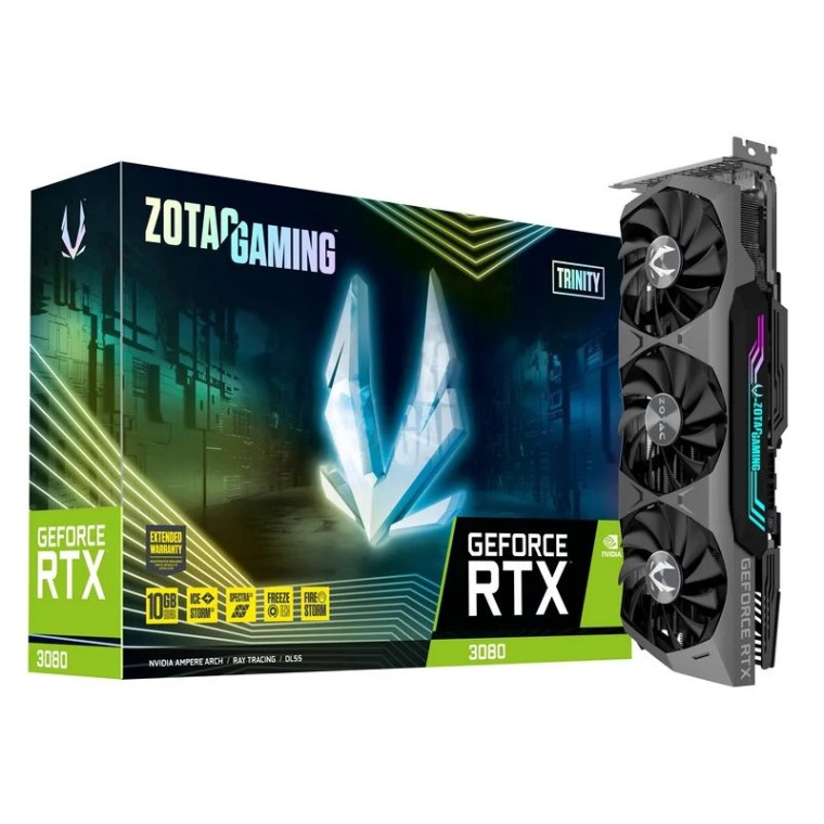 Zotac Gaming GeForce RTX 3080 Trinity LHR 10GB GDDR6X