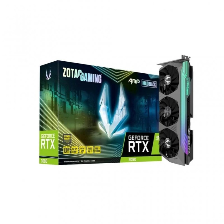 Zotac Gaming Geforce RTX 3080 TRINITY AMP HOLO LHR 10GB GDDR6X