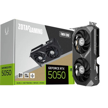 Tarjeta Gráfica ZOTAC GAMING RTX 5050 Twin Edge 8GB GDDR6 Reflex 2 RTX AI DLSS4 Tarjeta Gráfica ZOTAC GAMING RTX 5050 Twin Edge 8GB GDDR6 Reflex 2 RTX AI DLSS4