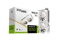 Tarjeta Gráfica ZOTAC GAMING GeForce RTX 5050 Twin Edge OC White Edition 8GB GDDR6 Reflex 2 RTX AI D