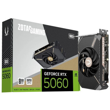 Tarjeta Gráfica ZOTAC GAMING GeForce RTX 5060 SOLO 8GB GDDR7 Reflex 2 RTX AI DLSS4 Tarjeta Gráfica ZOTAC GAMING GeForce RTX 5060 SOLO 8GB GDDR7 Reflex 2 RTX AI DLSS4