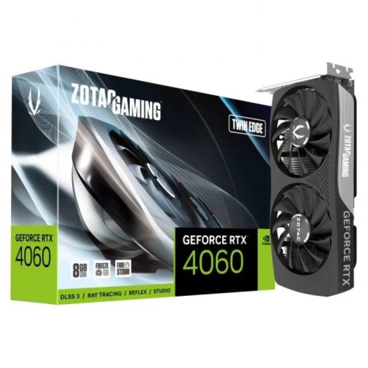 Zotac Gaming GeForce RTX 4060 Twin Edge 8GB GDDR6 DLSS3