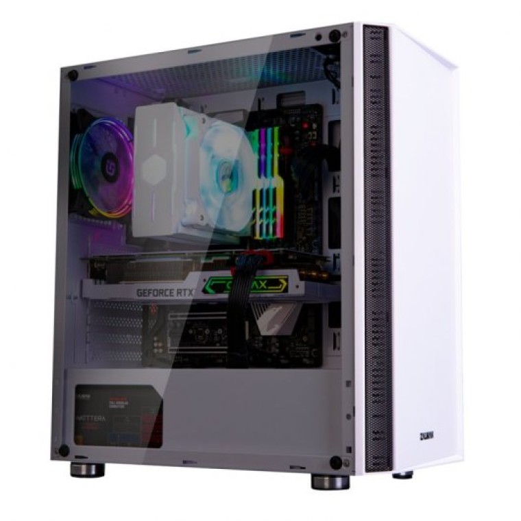 Zalman R2 Cristal Templado USB 3.0 Blanca