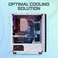 Zalman R2 Cristal Templado USB 3.0 Blanca