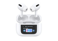 Klack I200000 Auriculares Bluetooth con Cancelación de Ruido Real y Pantalla Táctil
