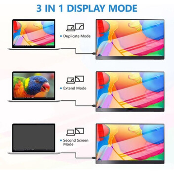 Monitor Lipa HDR 60 Monitor Portátil LED 17.3" FullHD 144Hz Monitor Lipa HDR 60 Monitor Portátil LED 17.3" FullHD 144Hz