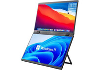 Monitor Lipa HDR-72 Monitor Portátil Dual Doble Pantalla 15.6" LED IPS FullHD