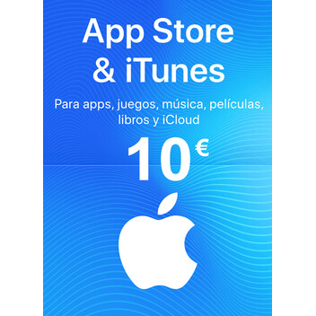 Tarjeta Regalo Apple - 10€ Euros - Código Digital