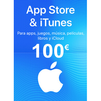 Tarjeta Regalo Apple - 100€ Euros - Código Digital