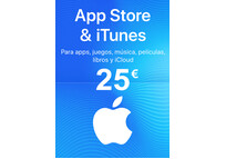 Tarjeta Regalo Apple - 25€ Euros - Código Digital