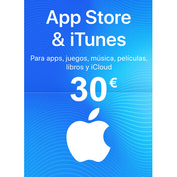 Tarjeta Regalo Apple - 30€ Euros - Código Digital Tarjeta Regalo Apple - 30€ Euros - Código Digital