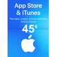 Tarjeta Regalo Apple - 45€ Euros - Código Digital