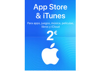 Tarjeta Regalo Apple - 2€ Euros - Código Digital