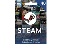 Tarjeta Regalo Steam - 40€ Euros - Código Digital