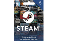 Tarjeta Regalo Steam - 5€ Euros - Código Digital