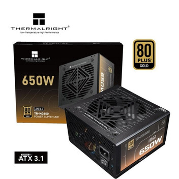 Fuente de Alimentación Thermalright 650W 80 Plus Gold KG-650 Full Modular Protec