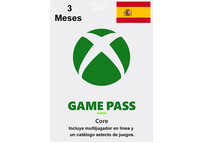 Suscripción Xbox Game Pass Core - 3 Meses (España)