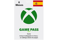 Suscripción Xbox Game Pass Core - 6 Meses (España)