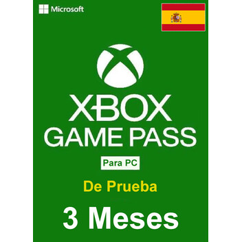 Suscripción Xbox Game Pass PC - 3 Meses de Prueba (España) Suscripción Xbox Game Pass PC - 3 Meses de Prueba (España)