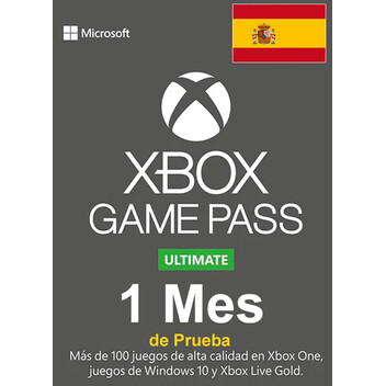 Suscripción Xbox Game Pass Ultimate - 1 Mes de Prueba (España)