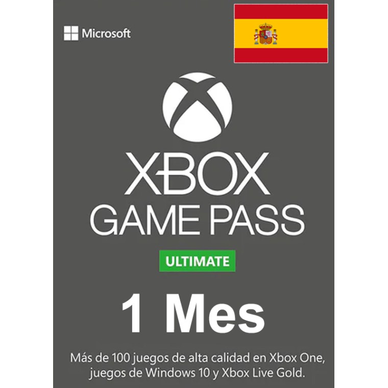 Suscripción Xbox Game Pass Ultimate - 1 Mes (España)