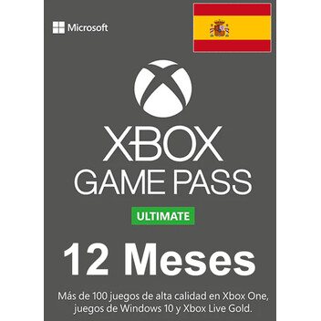 Suscripción Xbox Game Pass Ultimate - 12 Meses (España) Suscripción Xbox Game Pass Ultimate - 12 Meses (España)