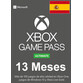 Suscripción Xbox Game Pass Ultimate - 13 Meses (España)