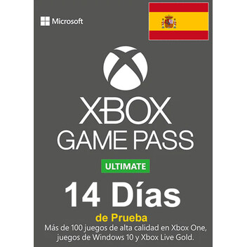 Suscripción Xbox Game Pass Ultimate - 14 días de Prueba (España) Suscripción Xbox Game Pass Ultimate - 14 días de Prueba (España)