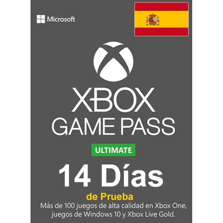 Suscripción Xbox Game Pass Ultimate - 14 días de Prueba (España)