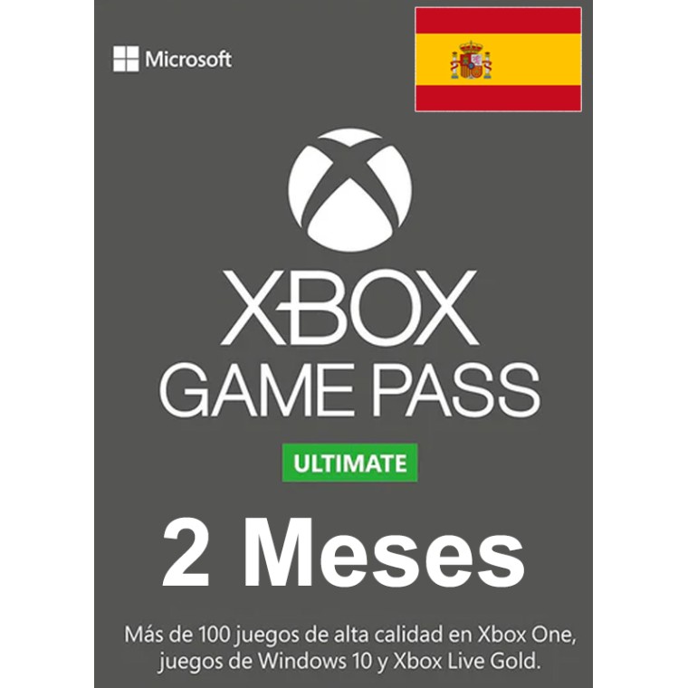 Suscripción Xbox Game Pass Ultimate - 2 Meses (España)