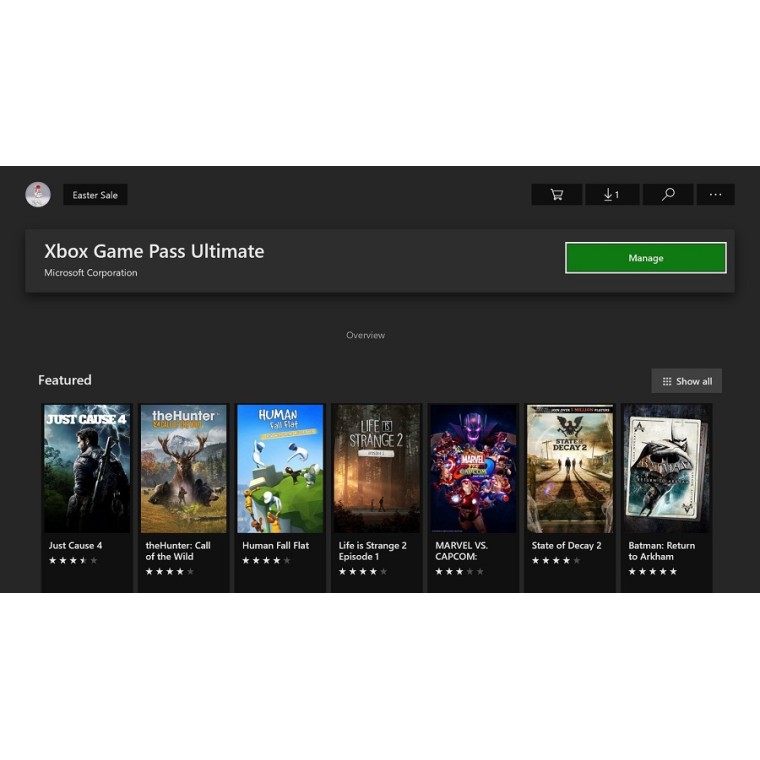 Suscripción Xbox Game Pass Ultimate - 7 días (España)